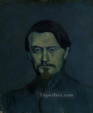 Portrait of Mateu Fernandez de Soto2 1901 Pablo Picasso Oil Paintings